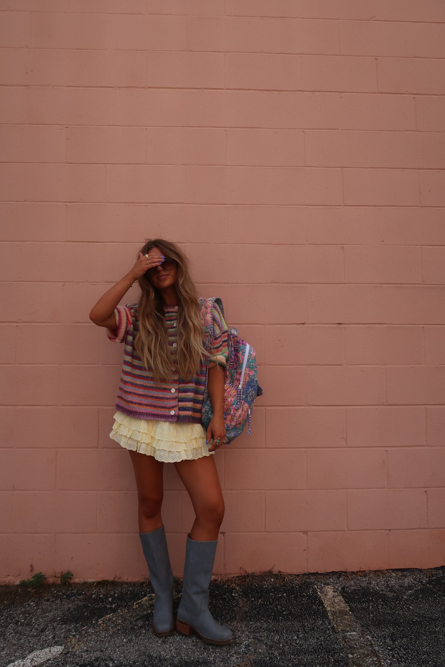 Romee Patchwork Backpack
