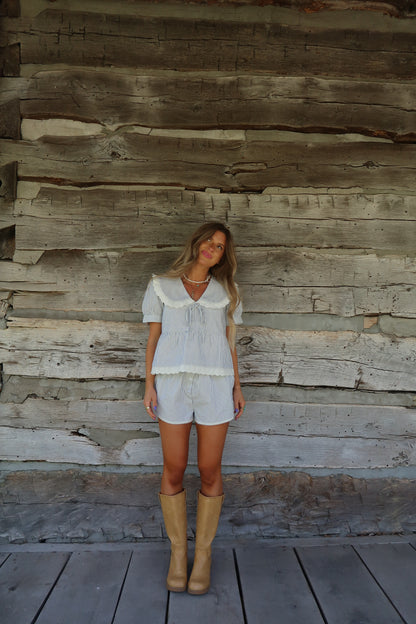 Coastal Crush Babydoll Top