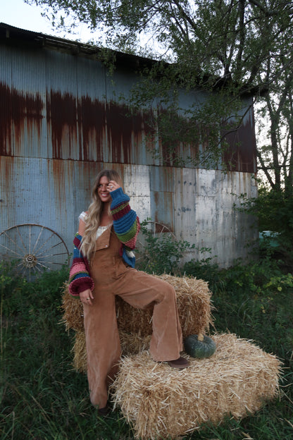 Cranberry Crush Cardigan