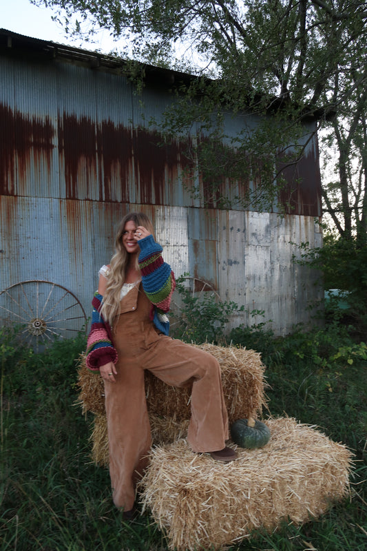 Cranberry Crush Cardigan
