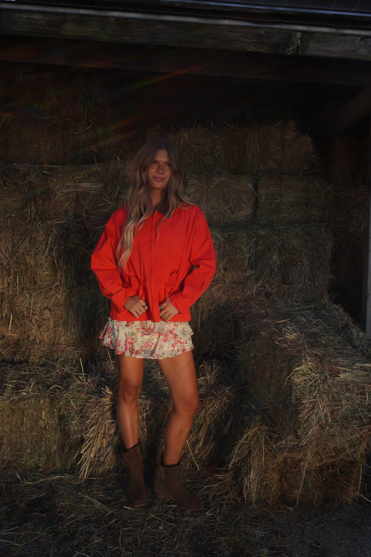 Candy Apple Barn Jacket