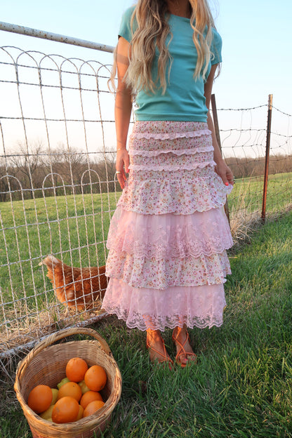 Meadow Contrast Skirt/Dress