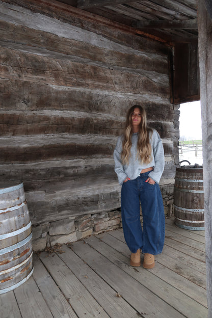 Moonlight Contrast Sweater