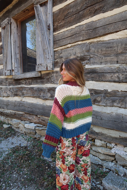 Cranberry Crush Cardigan