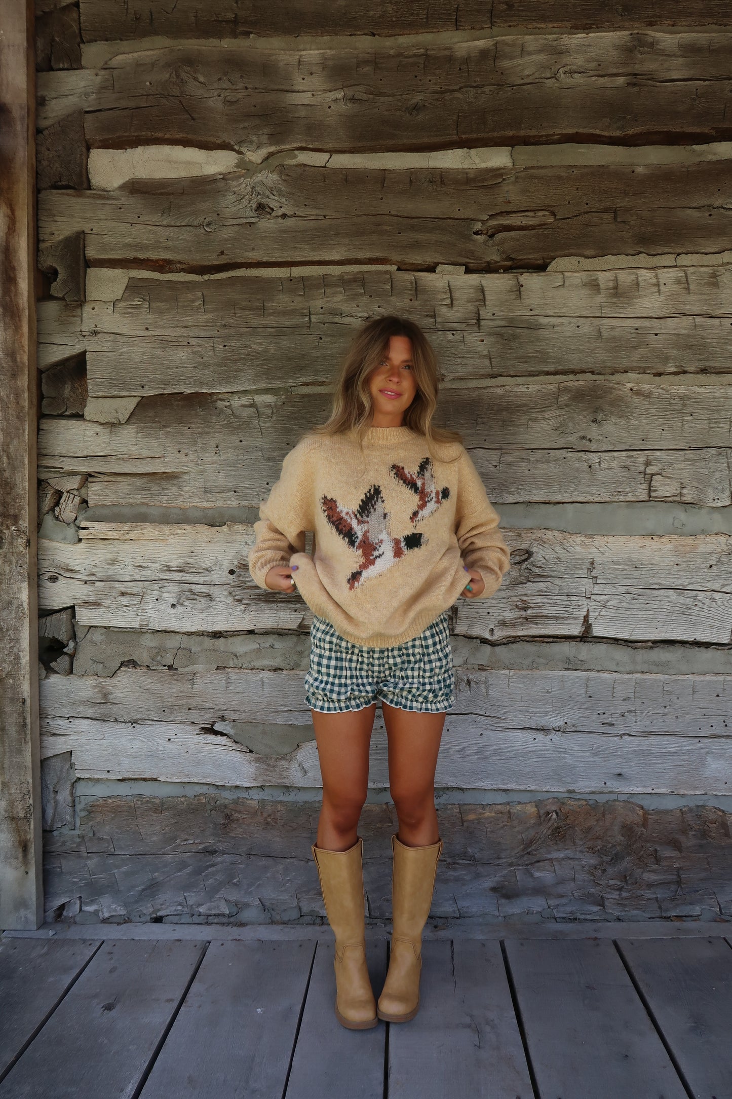 Forest Pippa Plaid Set