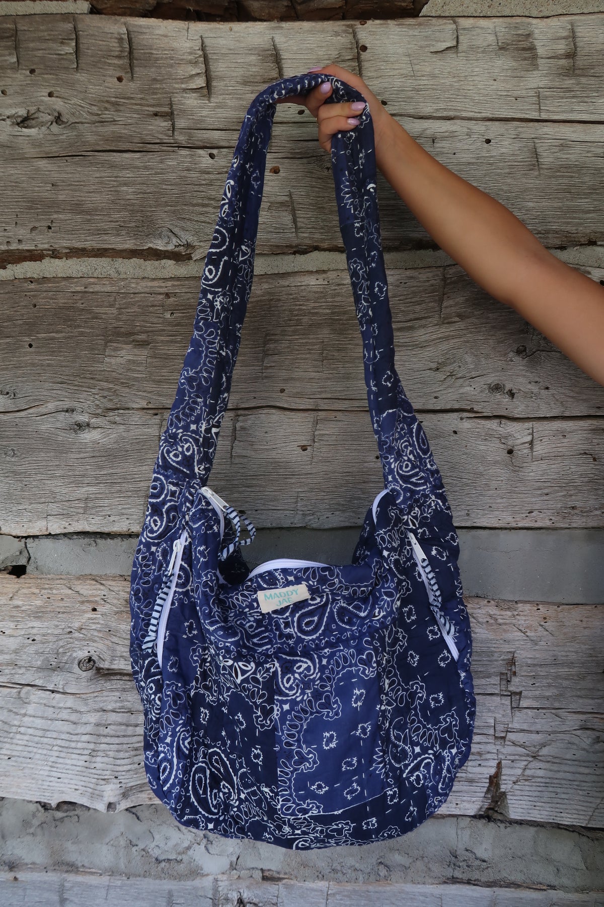 Charlie Bandana Patchwork Quilted Sling Bag