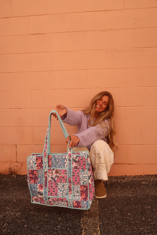 Sylvia Quilted Dote Bag