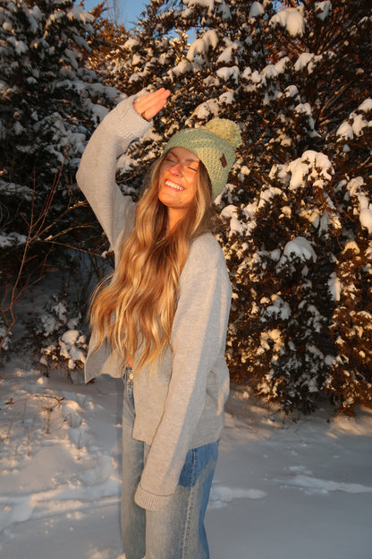 Winter Lime Beanie