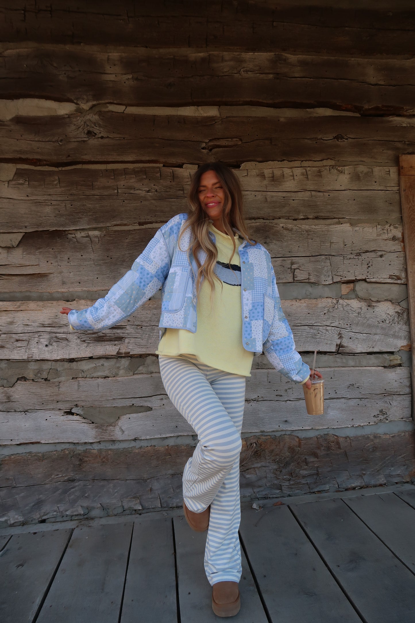 Blue Belle Quilted Jacket