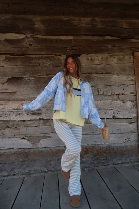 Blue Belle Quilted Jacket