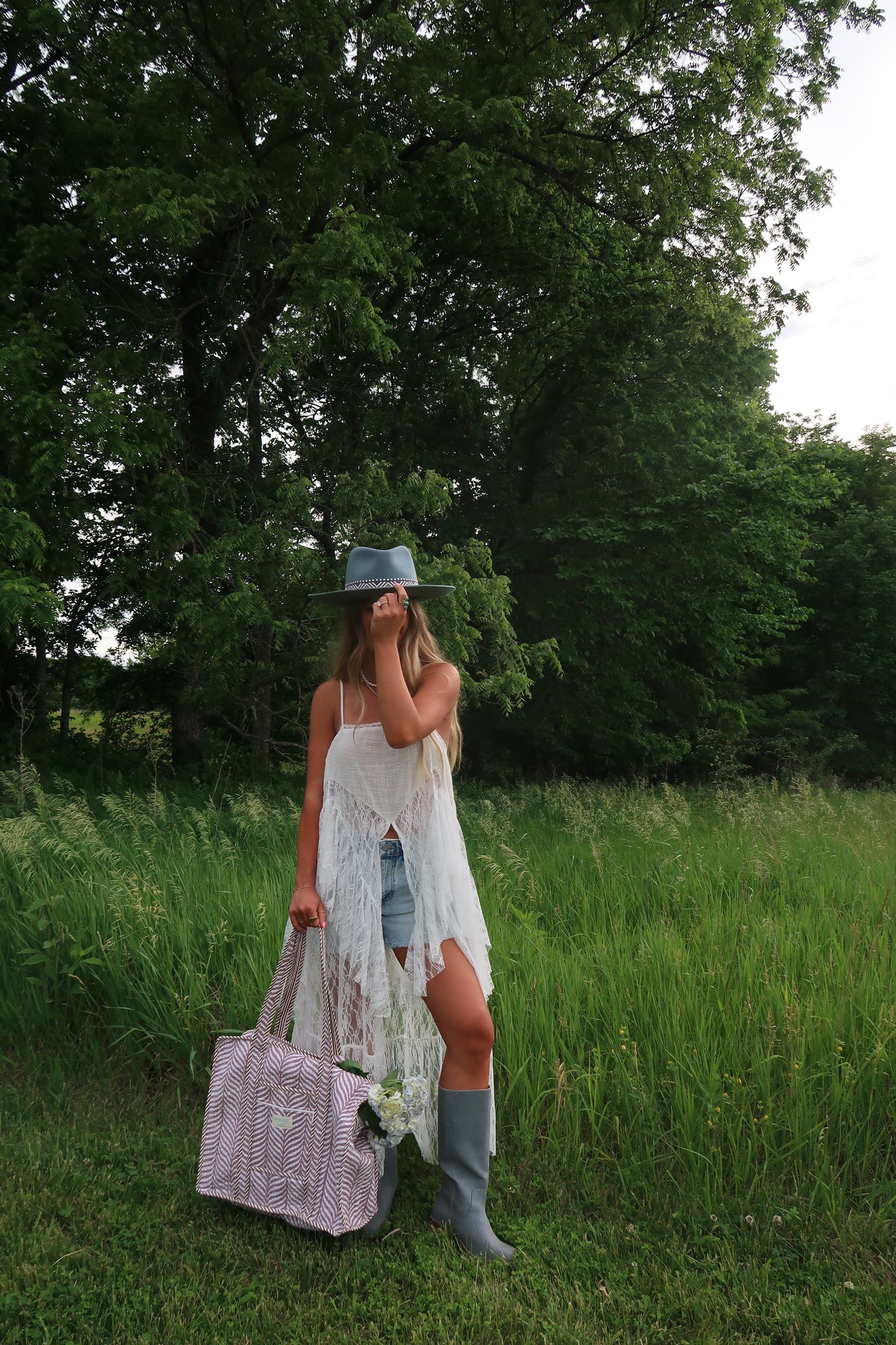 Fly Away Flowy Tank