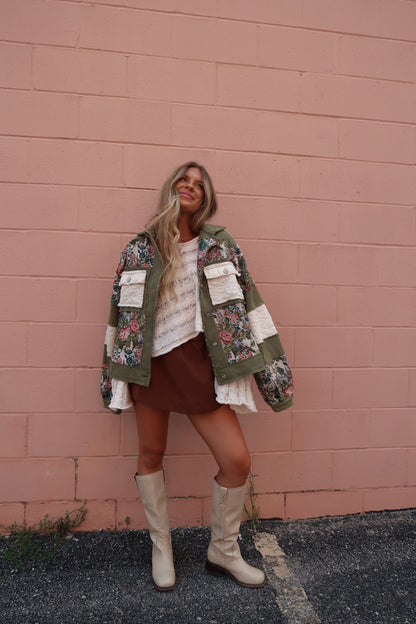 Bowie Floral Patchwork Jacket
