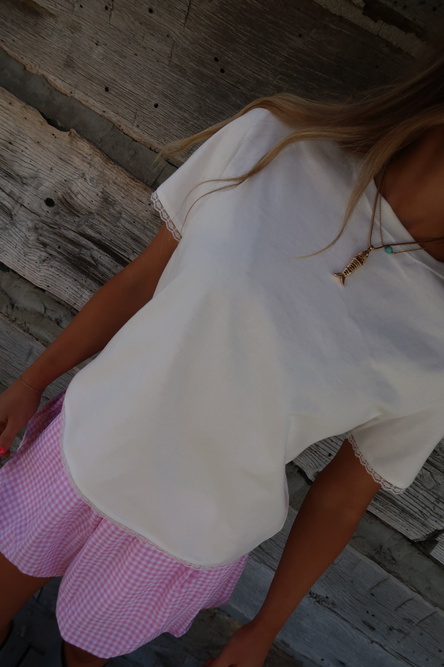 Rowan Lace Trim Tee