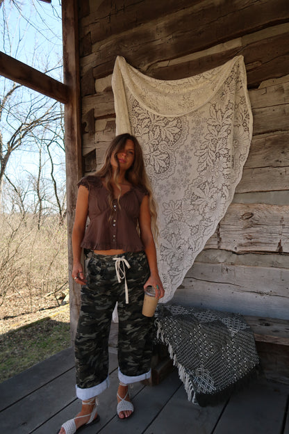 Camo Barrel Pant