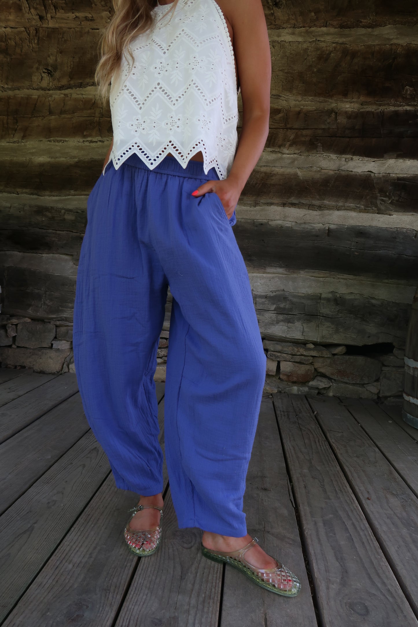 Azure Relaxed Pant