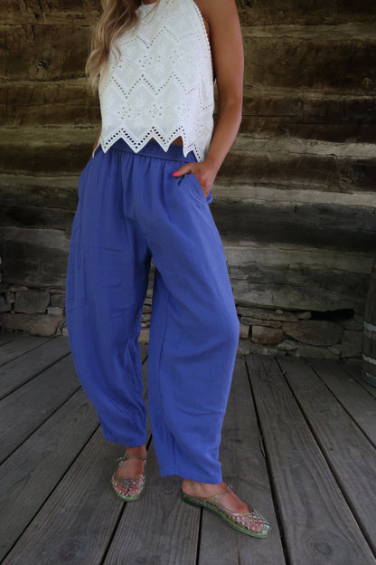 Azure Relaxed Pant