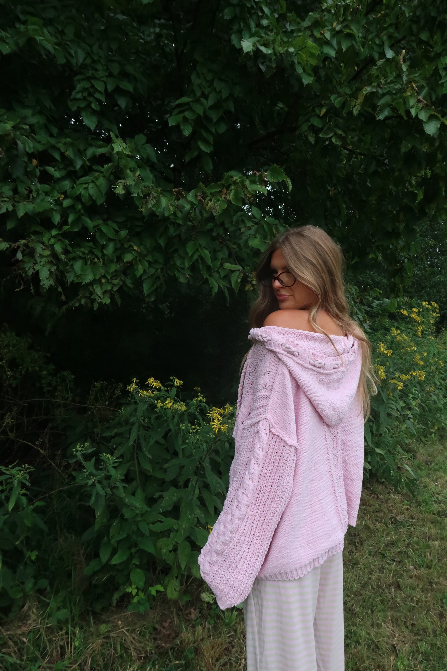 Pink Marshmallow Hoodie