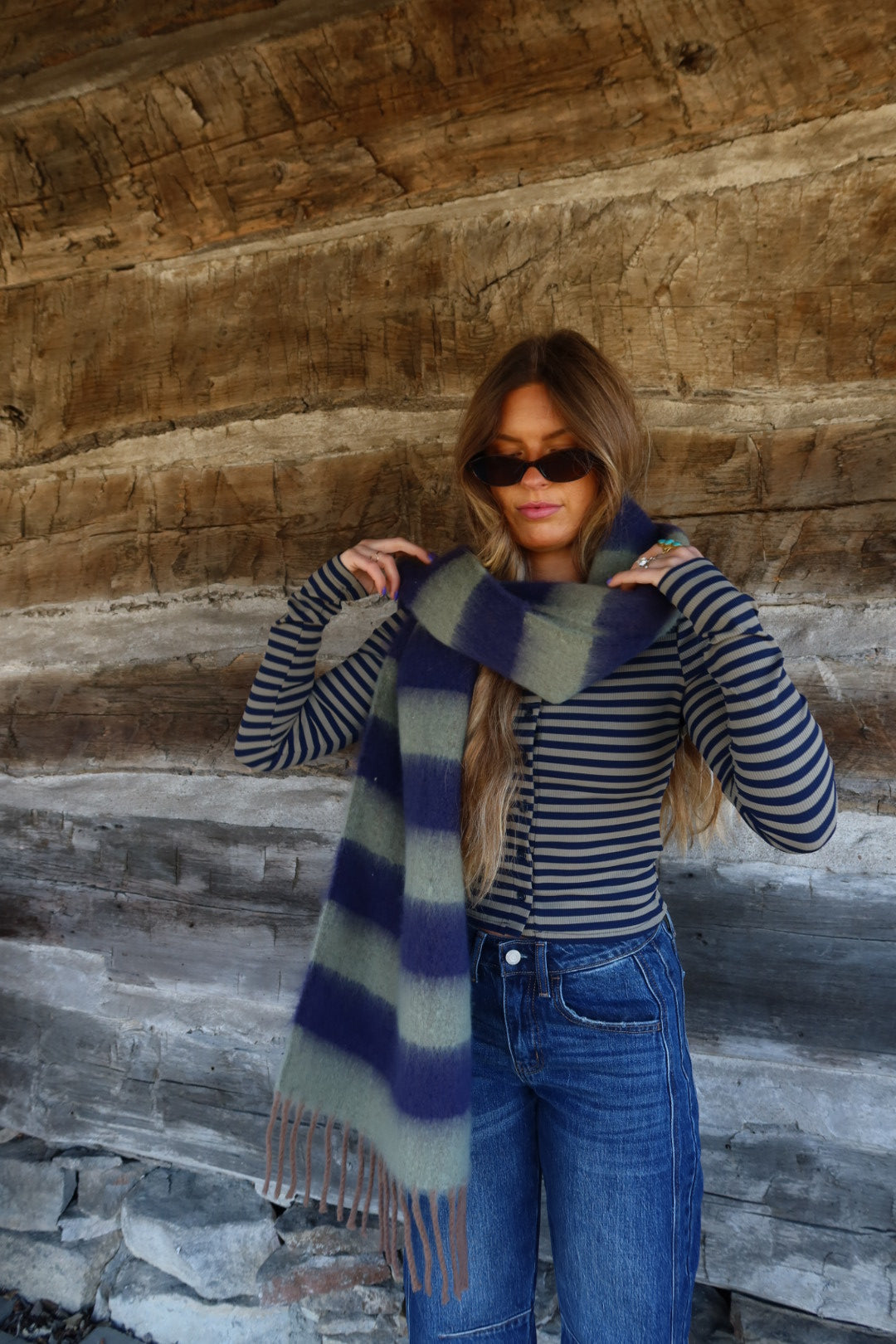 Midnight Forrest Scarf