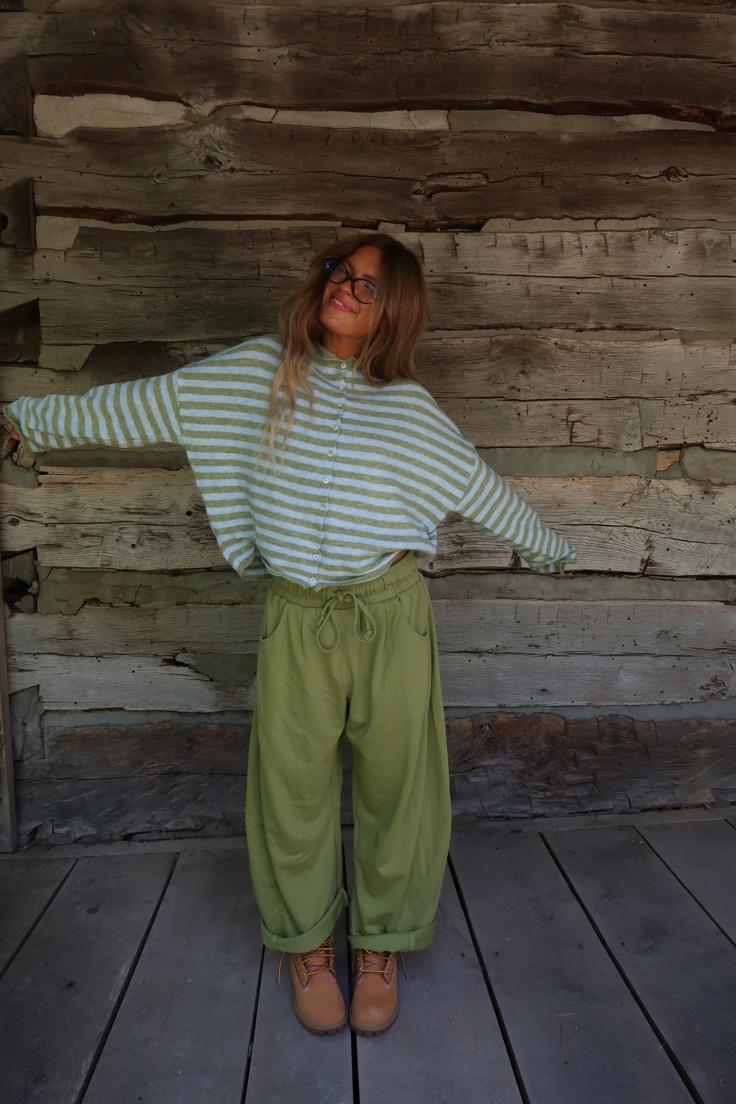 MJ Stripe Everyday cardi