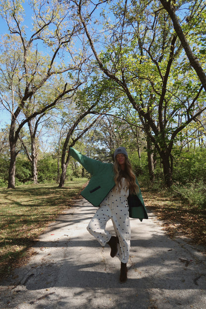 Plaid about you reversible quilted Jacket