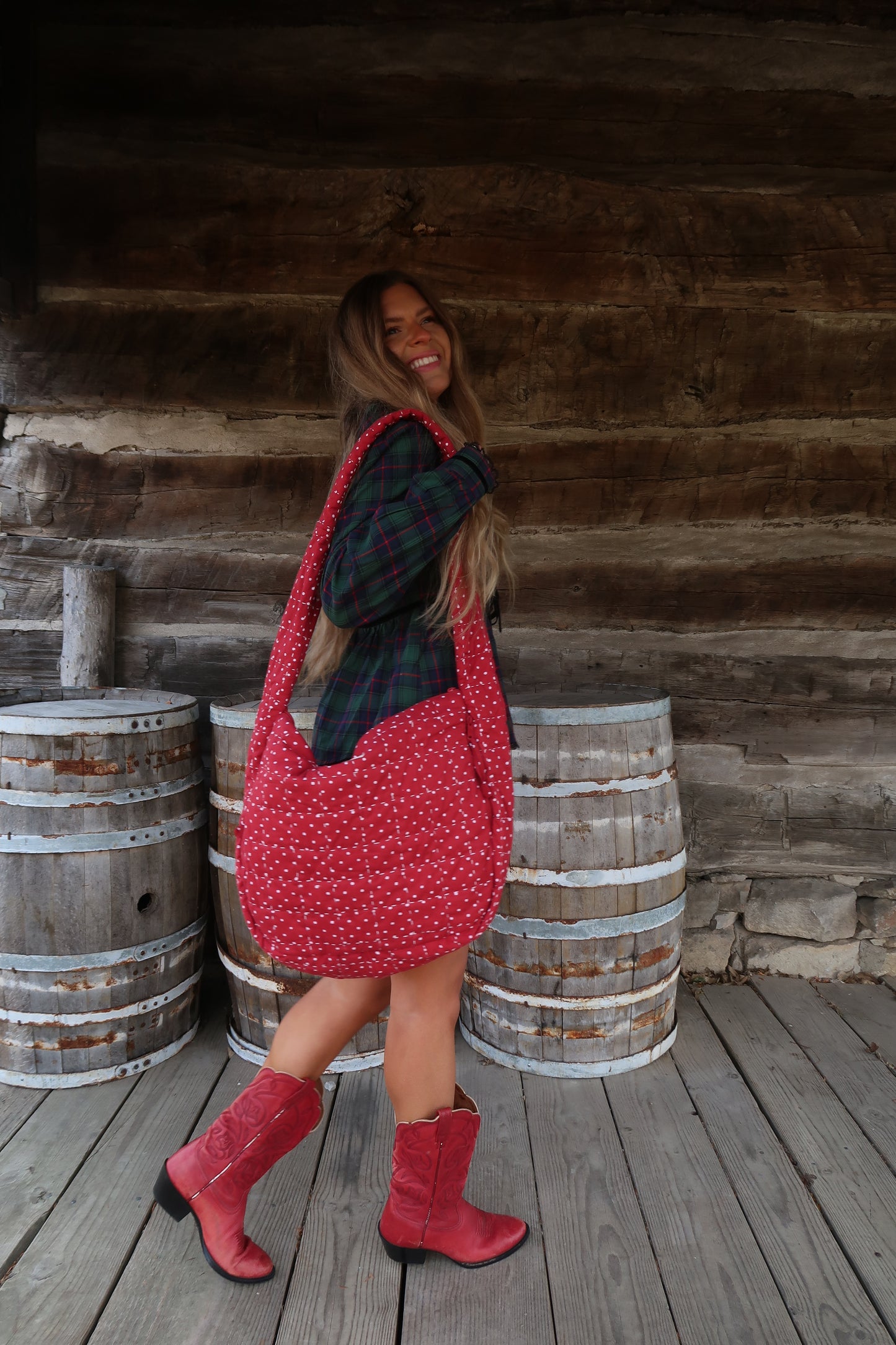 Ruby Quilted Sling Bag