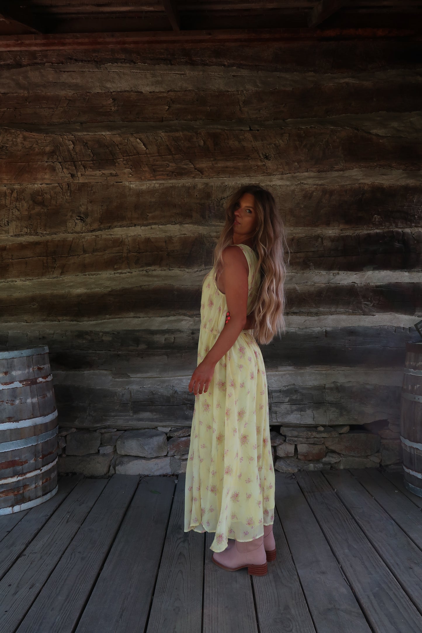 Sunbeam Floral Maxi Dress