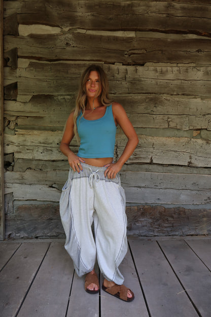 Oasis Blue Seamless Tank