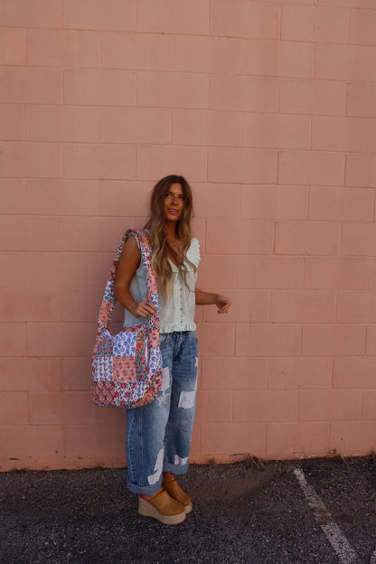 Birdie Quilted Sling Bag
