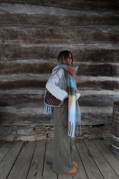 Deep Moss Wide Leg Pant