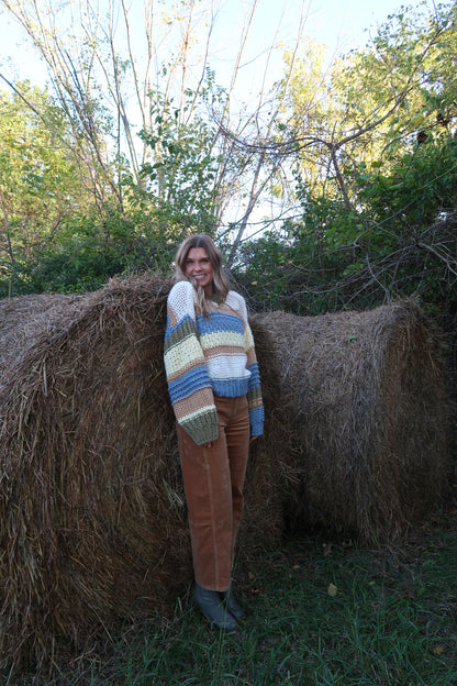 Cinnamon Corduroy Barrel Jenas