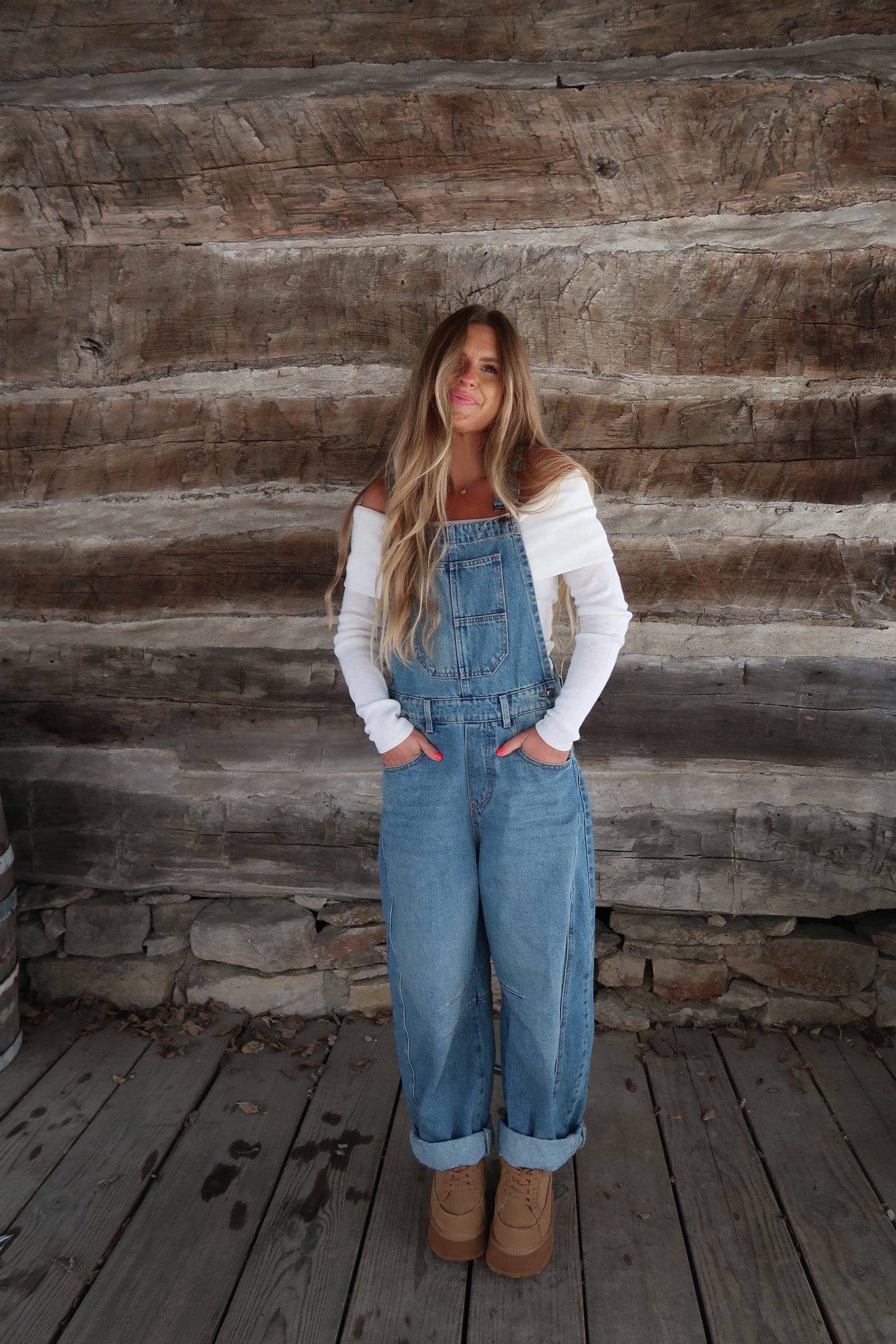 Birch off the shoulder top