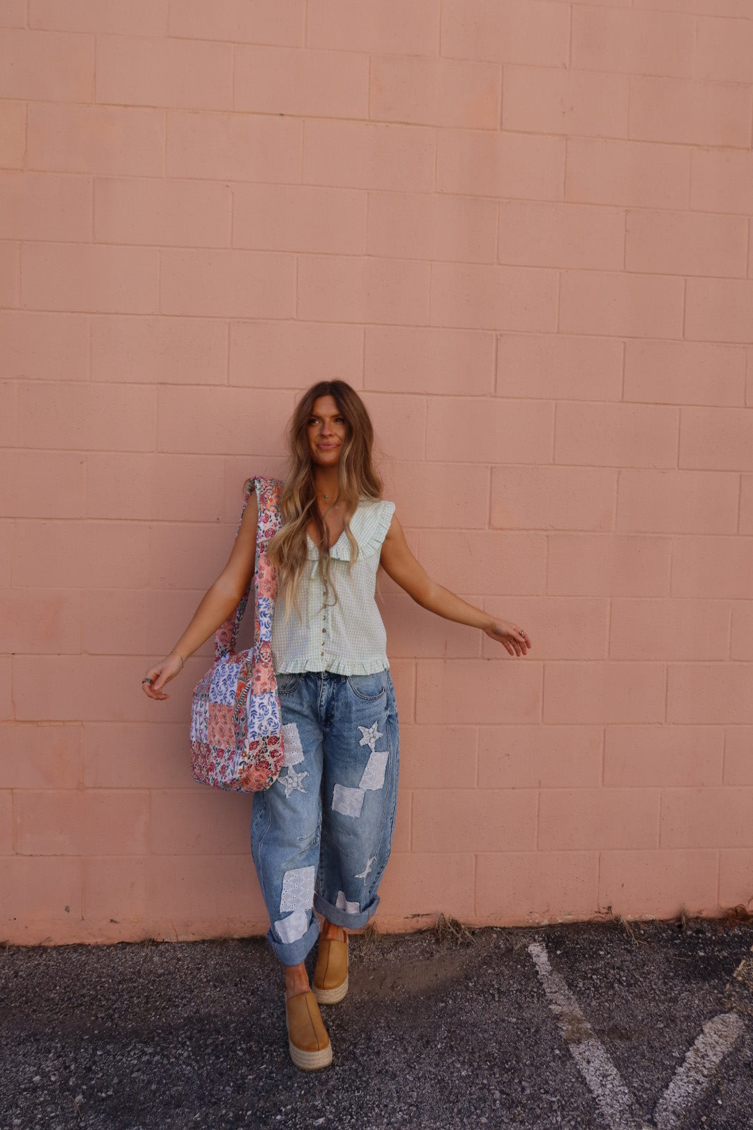 Birdie Quilted Sling Bag
