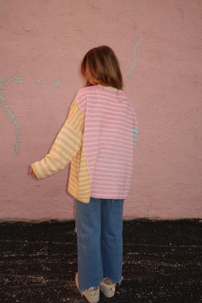 Sweet as Candy Stripe Sweater