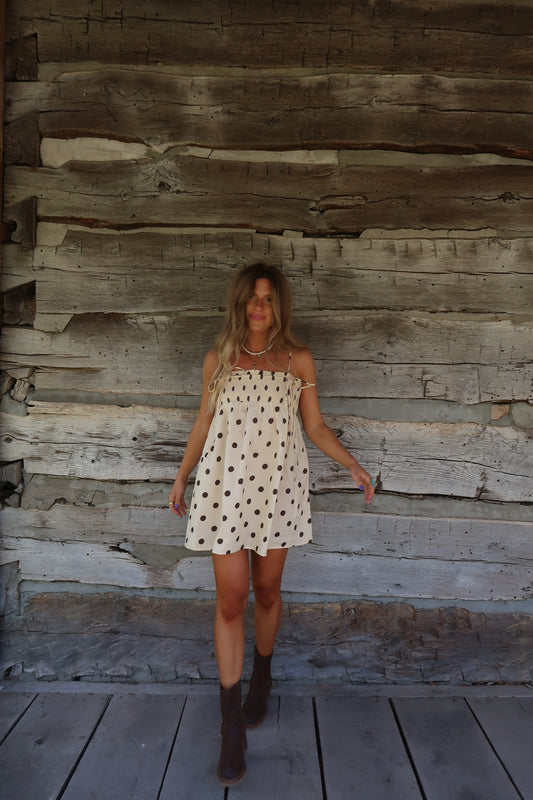 Sandstone Dot Tunic/Dress