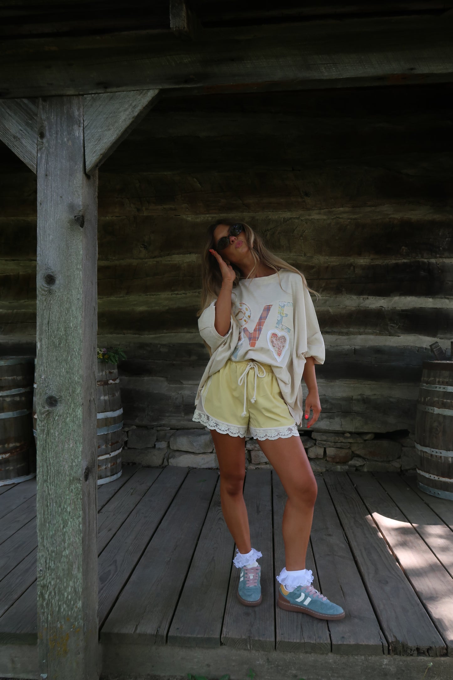 Love Patch Boxy Top