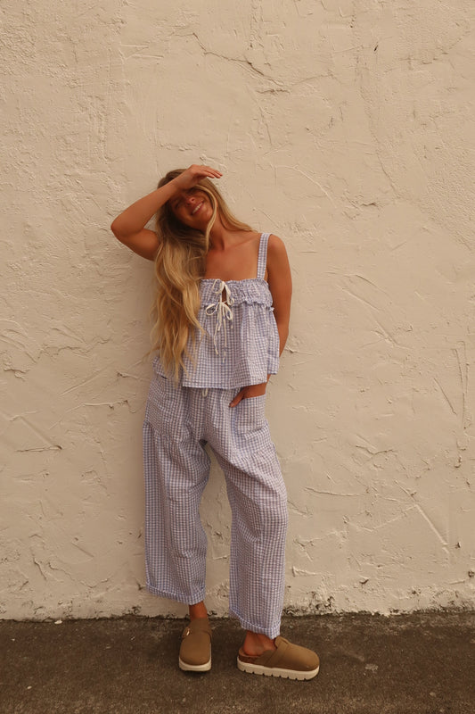 Dorthy Gingham Set