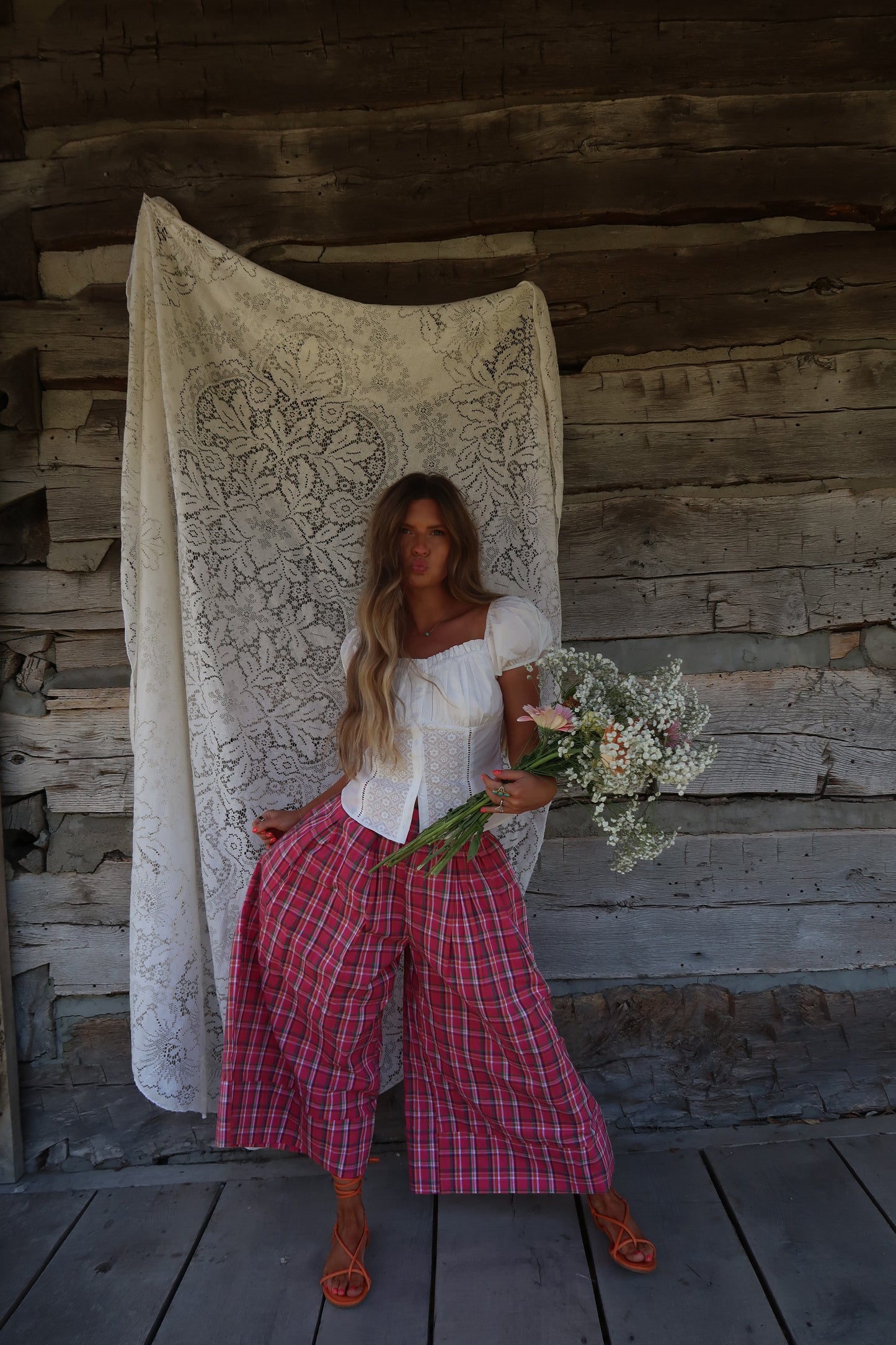 Garden Party Wide Leg Pants