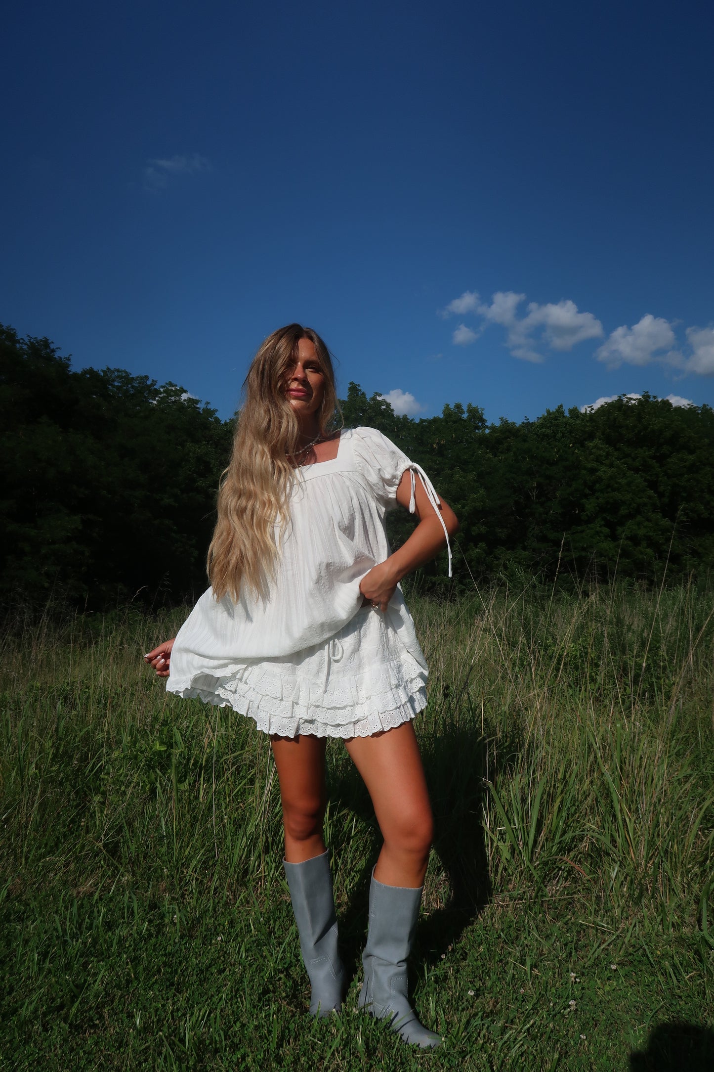 Be Free Eyelet Skort
