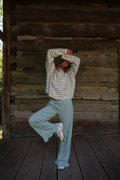 Cloud Stripe Everyday cardi