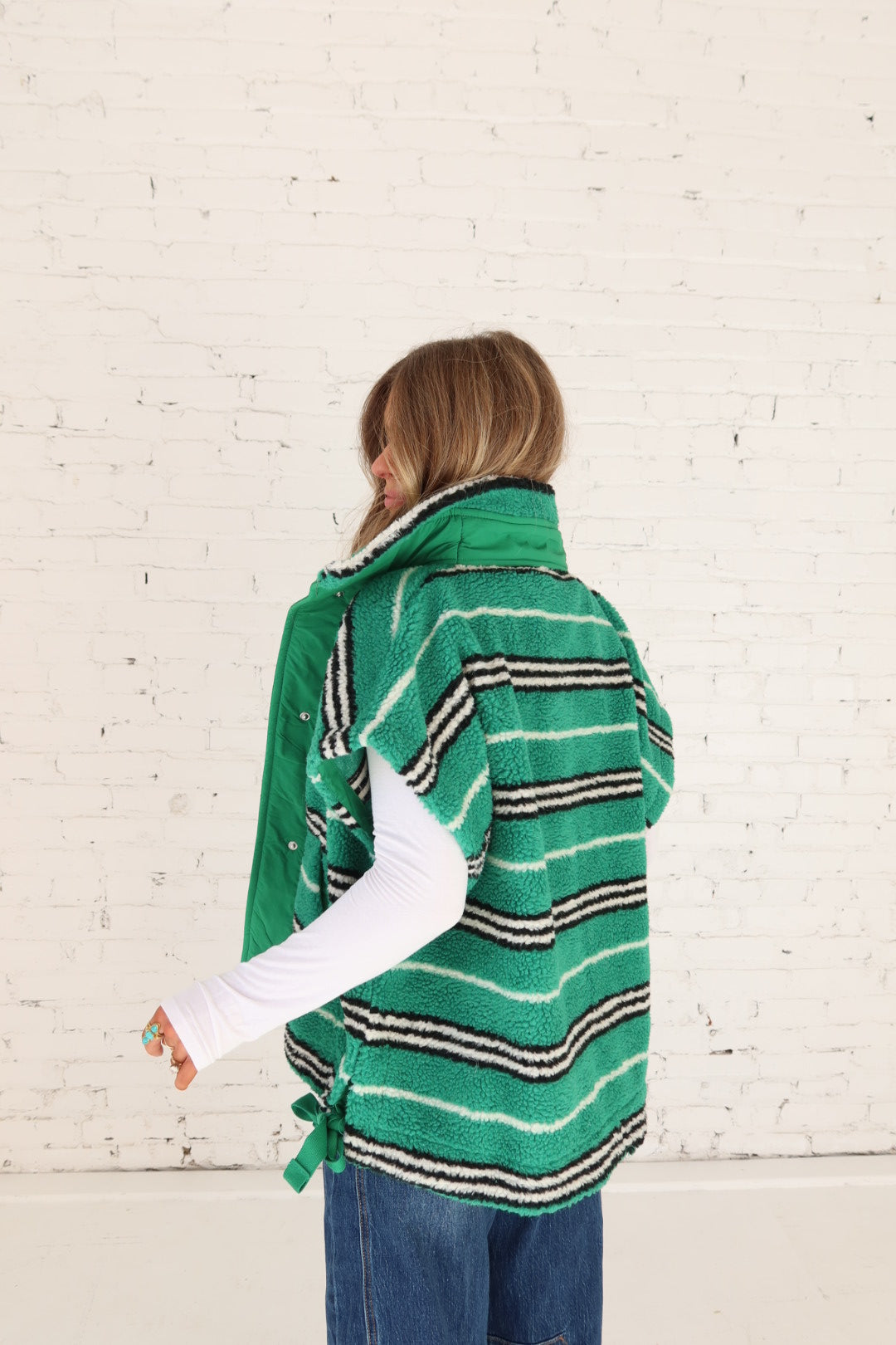 Lucky Gal Sherpa Vest