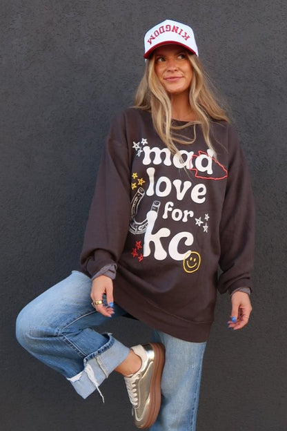 Mad Love for KC Crewneck