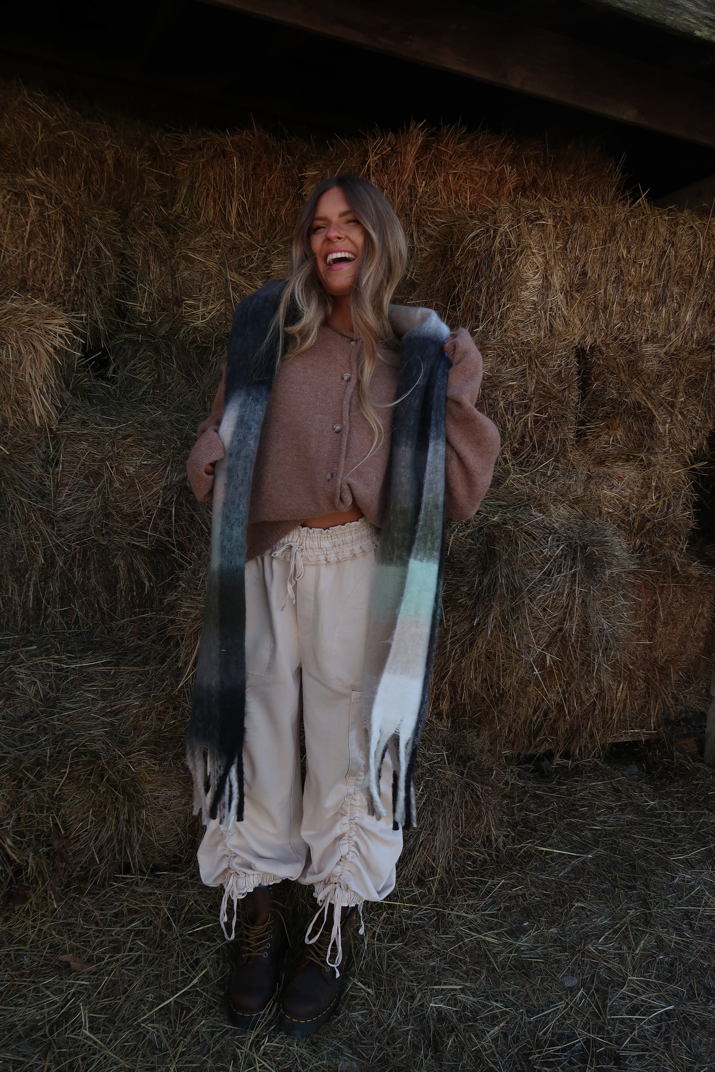 Rooted in Cozy Scarf