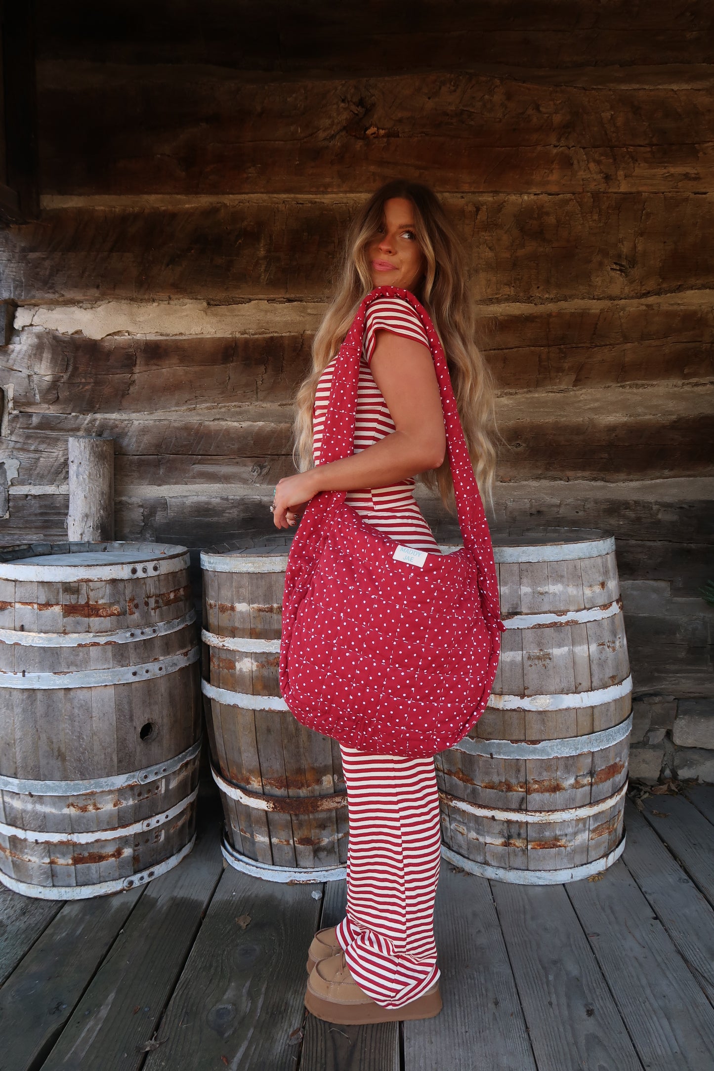 Ruby Quilted Sling Bag