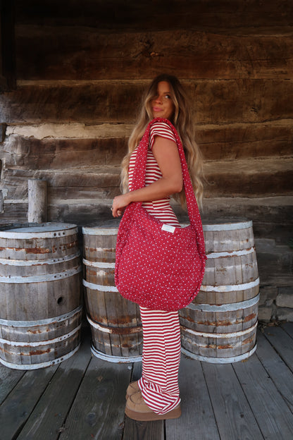 Ruby Quilted Sling Bag