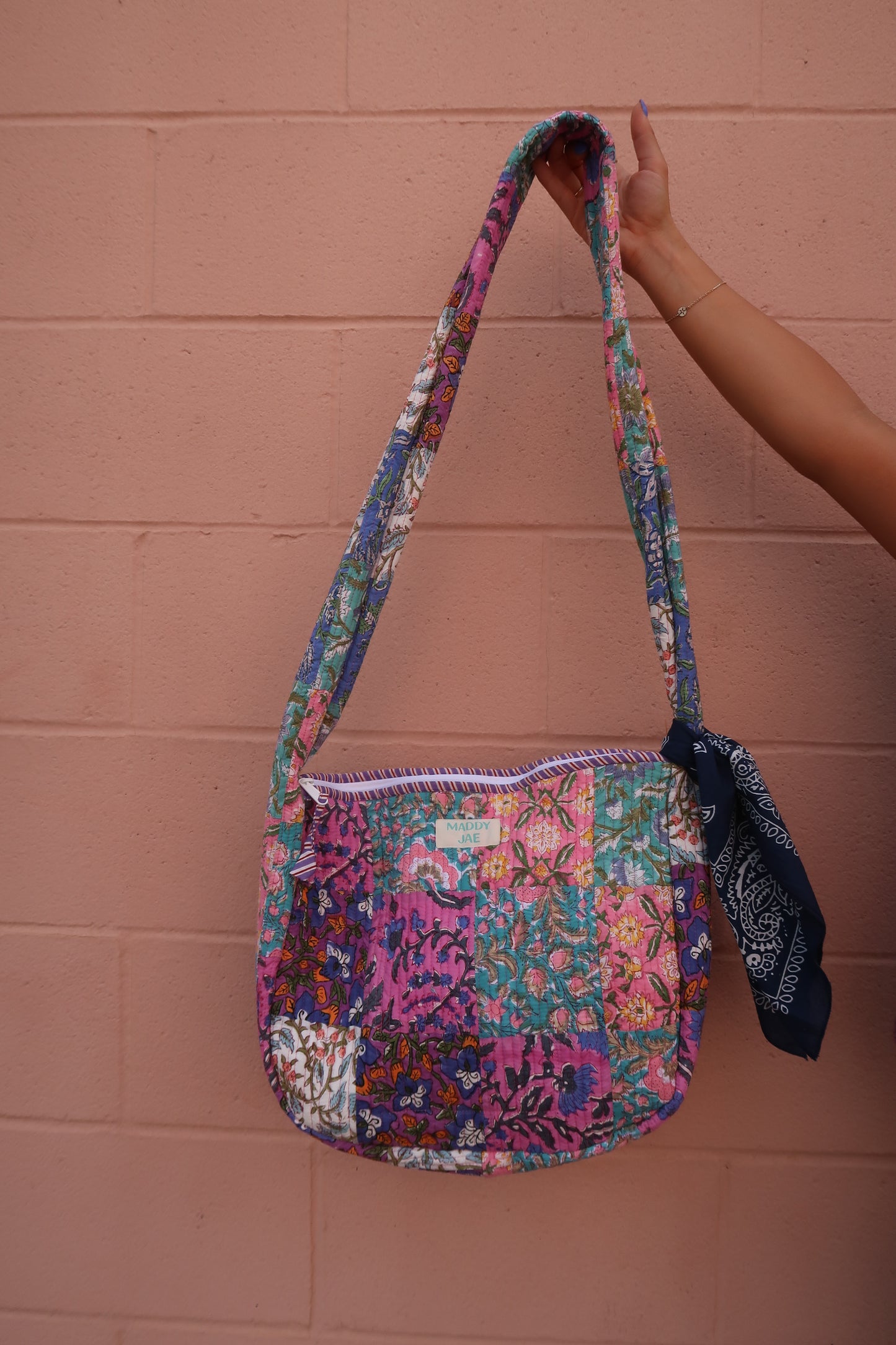 Romee Quilted Hobo Bag