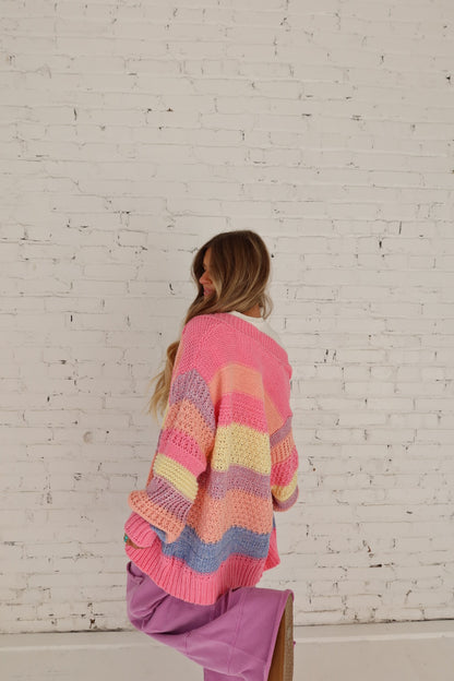 Sherbert Swirl Cardi