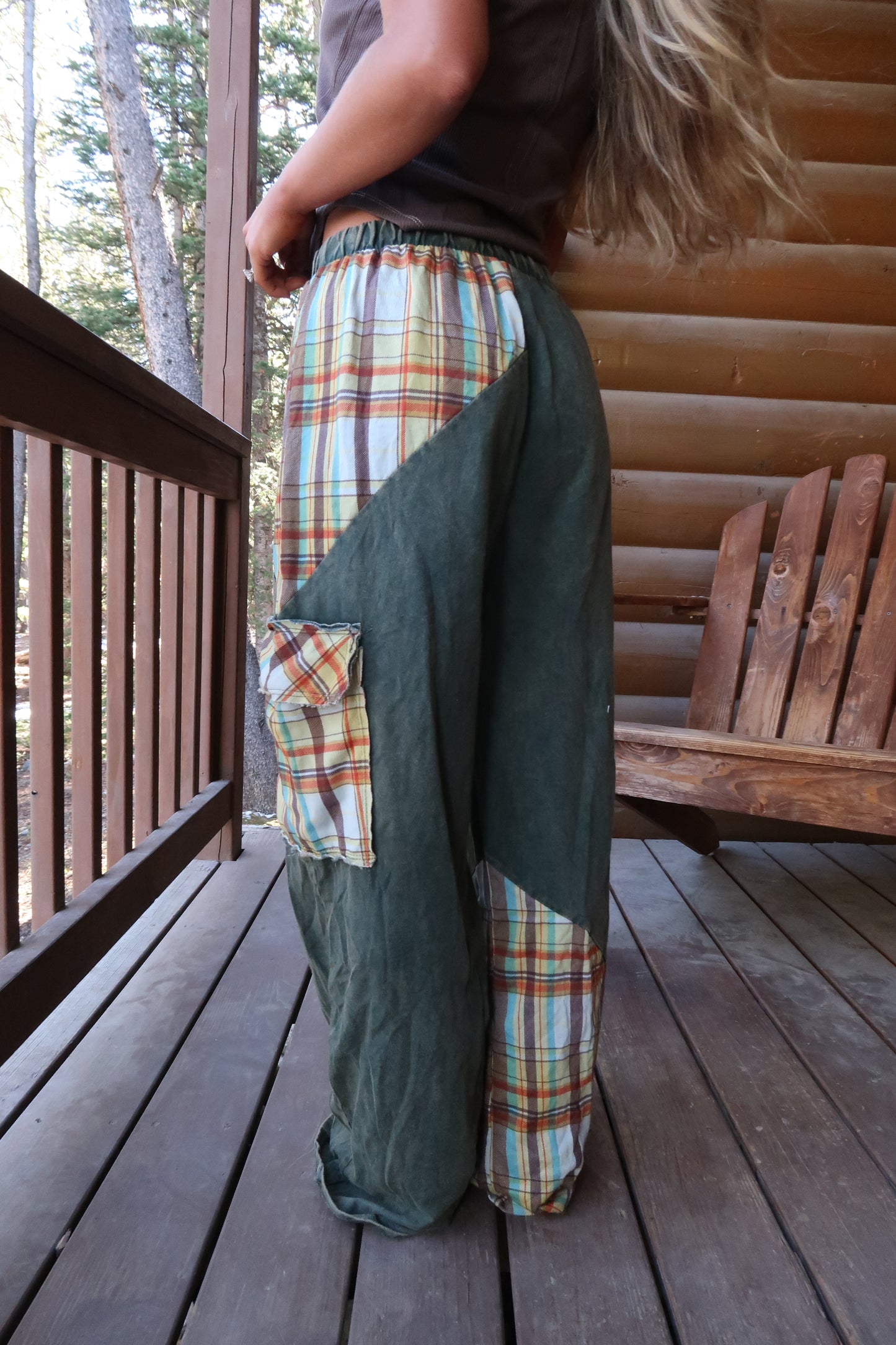 Into the Woods Plaid Pant