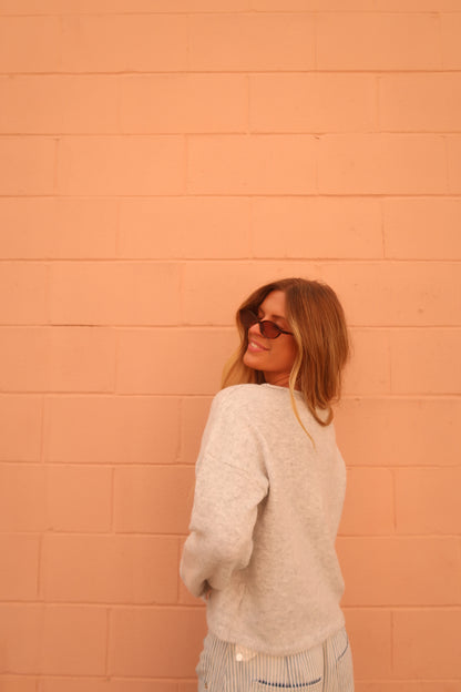 Heathered Grey Everyday cardi