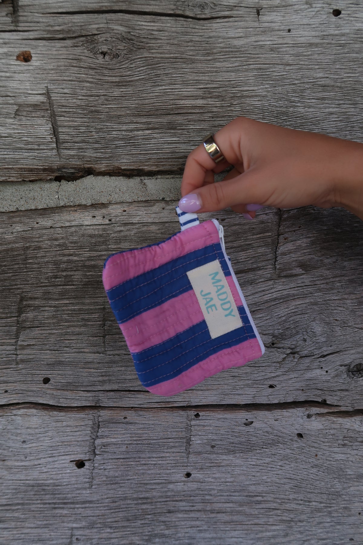 Quilted Card Holder