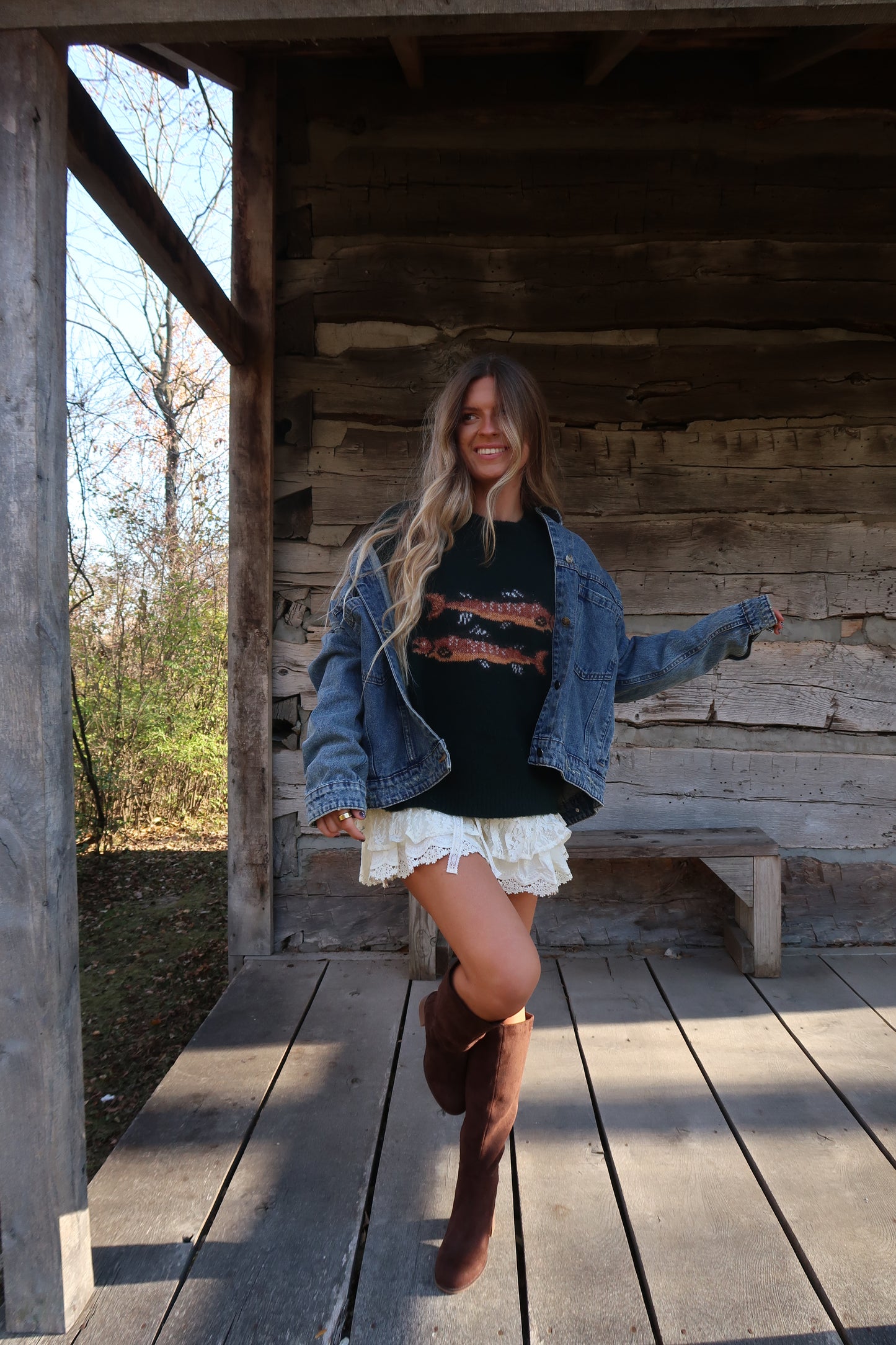 Dark Washed Denim Jacket